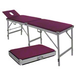 Koffermassagebank Karat inkl. Klapp-Kopfteil, LxBxH 170/205x60x70-79 cm