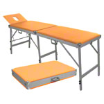 Koffermassagebank Karat inkl. Klapp-Kopfteil, LxBxH 170/205x60x70-79 cm