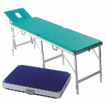 Koffermassagebank Karat ohne Kopfteil, LxBxH 170x55x70-79 cm