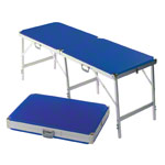 Koffermassagebank Karat ohne Kopfteil, LxBxH 189x60x70-79 cm