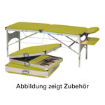 Koffermassagebank Variant, LxBxH 180x65x70-86 cm
