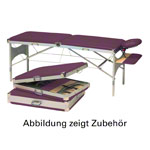 Koffermassagebank Variant, LxBxH 180x65x70-86 cm