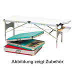 Koffermassagebank Variant, LxBxH 180x70x70-86 cm