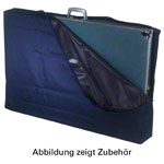 Kofferschutzhülle für Koffermassagebank Karat, LxB 190x60 cm, blau