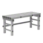 Kunststoff-Sitzbank, LxBxH 100x40x45 cm