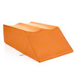 Lagerungskeil mit 2 flachen Beinmulden, L x B x H 75 x 42 x 22 cm