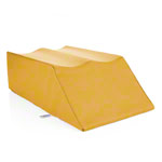 Lagerungskeil mit 2 flachen Beinmulden, LxBxH 75x42x22 cm