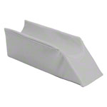 Lagerungskeil mit tiefer Beinmulde, LxBxH 75x20x22 cm