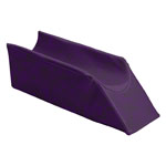 Lagerungskeil mit tiefer Beinmulde, LxBxH 75x20x22 cm