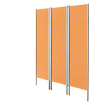 Leichtparavent 3-flgelig, H x B 165 x 156 cm