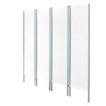 Leichtparavent 4-flgelig, H x B 165 x 204 cm