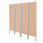 Leichtparavent 4-flgelig, H x B 165 x 204 cm