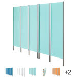 Leichtparavent 5-flügelig, HxB 165 x 259 cm