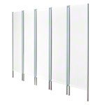 Leichtparavent 5-flgelig, HxB 165 x 259 cm