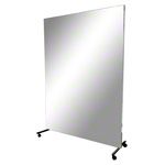Leichtspiegel, BxH 125x200 cm, fahrbar und schwenkbar