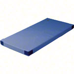 Leichtturnmatte mit Klettecken, LxBxH 150x100x8 cm