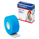 Leukotape K, LxB 5 m x 2,5 cm, blau