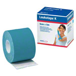 Leukotape K, LxB 5 m x 5 cm, blau