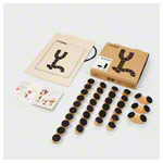 Loggos Holz-Baustein-Set L aus Buchenholz