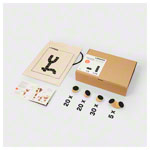 Loggos Holz-Baustein-Set L aus Buchenholz