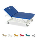 Lojer Bobathliege 2-tlg., mit Kopfteil + Nasenschlitz, LxBxH 200x120x40-95 cm