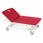 Lojer Bobathliege 2-tlg., mit Kopfteil + Nasenschlitz, LxBxH 200x120x40-95 cm