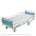 Lojer Krankenhausbett ScanAfia X ICU E-490, Trendelenburg elektr., Chrom