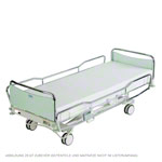 Lojer Krankenhausbett ScanAfia X ICU E-490, Trendelenburg elektr., Chrom