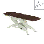 Lojer Therapieliege Capre F5RH Hydraulik 5-tlg., Breite: 75 cm