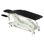 Lojer Therapieliege Delta DP5 mit Radhebesystem und Rundumschaltung
