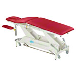 Lojer Therapieliege Delta DP5 mit Radhebesystem und Rundumschaltung