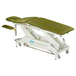 Lojer Therapieliege Delta DP5 mit Radhebesystem und Rundumschaltung