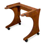 ManuTherm Rolltisch f�r ManuTherm W�rme-Therapiebox, H�he: 67 cm