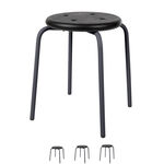 Mehrzweckhocker Standard mit PU-Sitzflche,  35 cm, Gestellfarbe anthrazit