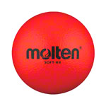 Molten Schaumstoffball Soft-HR beschichtet,  16 cm, rot