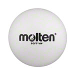 Molten Schaumstoffball Soft-VW beschichtet,  21 cm, wei
