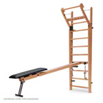 NOHRD Combi-Trainer f�r Sprossenwand, Eiche