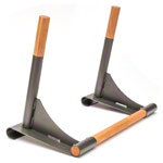 NOHRD Multi-Adapter Eiche Klimmzugb�gel und Dipstation f�r Sprossenwand