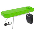 NUBIS Aufblasbare Massageliege Pro Osteo 2.0, LxBxH 190x65x58-80 cm