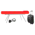 NUBIS Aufblasbare Massageliege Pro XL 2.0, L x B x H 210 x 75 x 58-80 cm