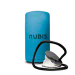 NUBIS aufblasbarer Hocker inkl. Tragetasche, 35 x 60 cm + Fupumpe