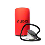 NUBIS aufblasbarer Hocker inkl. Tragetasche, LxB 35x50 cm + Fu�pumpe
