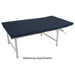 Ölresistenter Liegenbezug mit PU-Beschichtung, 200x85 cm, blau
