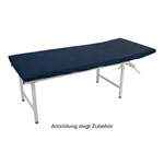 �lresistenter Liegenbezug mit PU-Beschichtung, LxB 200x65 cm, blau