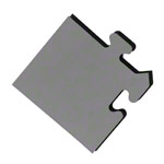 PAVIGYM Eckstück für Performance+, 10x10x0,5 cm