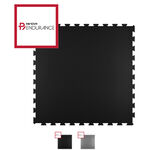 PAVIGYM Fitnessboden f�r den Kraftraum Endurance, LxBxH 100x100x0,7 cm