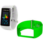 POLAR A360 Activity Tracker, Gre S, wei, inkl. Wechselarmband