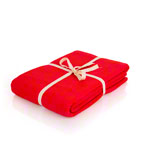 Pique-Decke mit Zierstich-Einfassung, LxB 210x150 cm