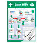 Poster Erste Hilfe, LxB 59x42 cm