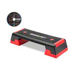 REEBOK Step professional inkl. DVD, schwarz-rot